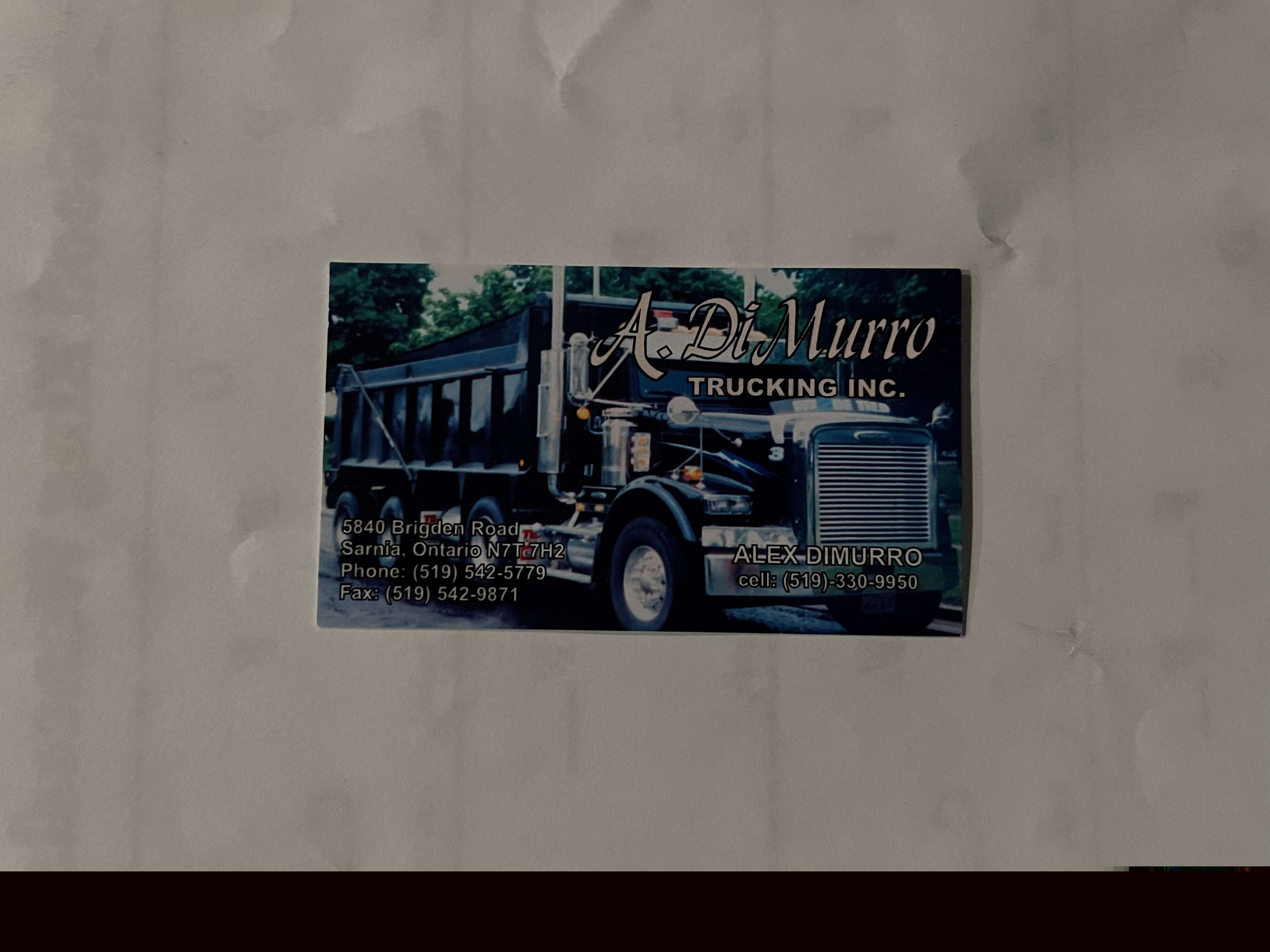 A DiMurro Trucking Inc